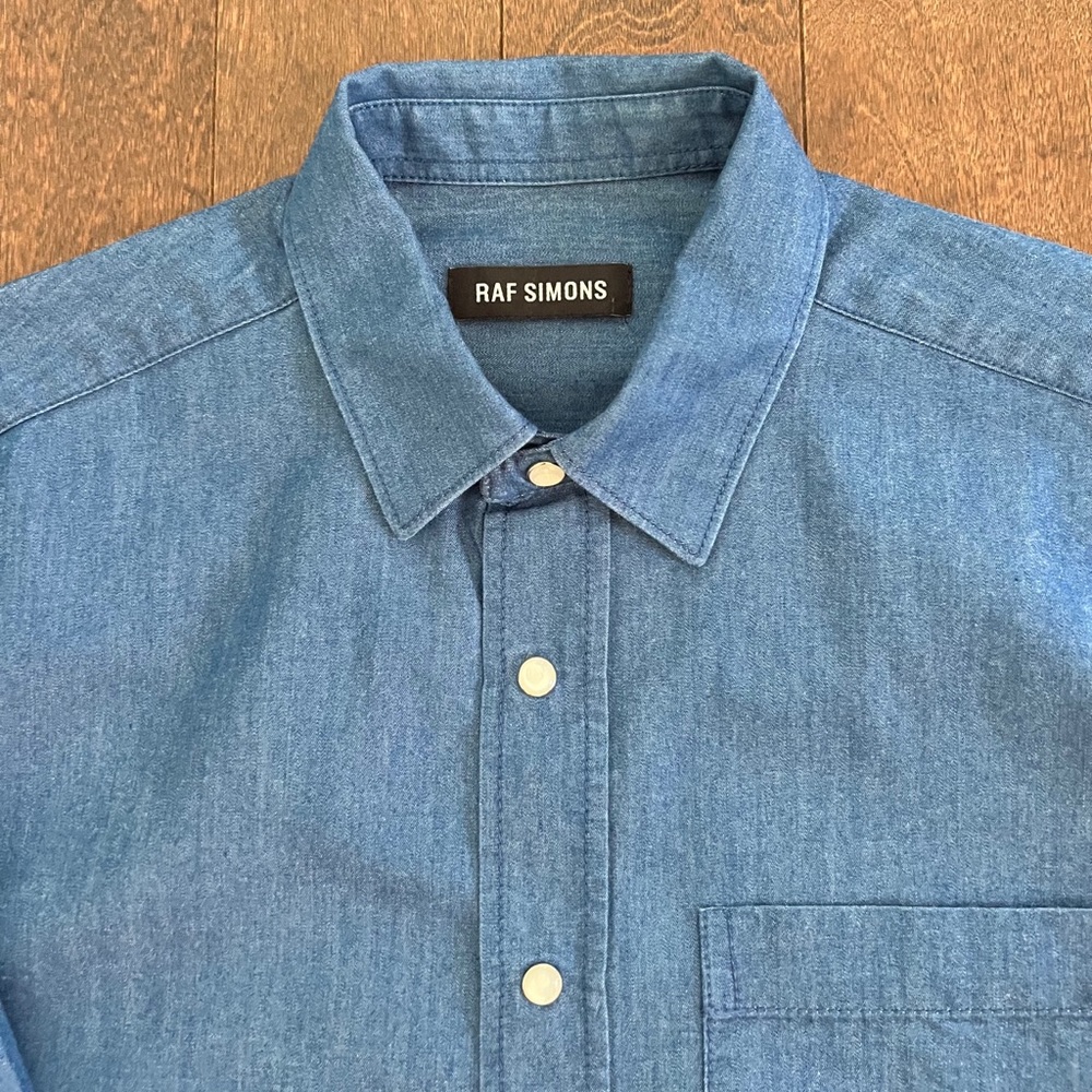 Men’s RAF SIMONS denim shirt